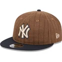 regulowana-brazowo-granatowa-czapka-z-daszkiem-9fifty-retro-crown-wool-pinstripe-new-york-yankees-mlb-od-new-era