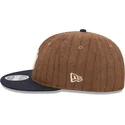 justerbar-9fifty-retro-crown-ull-pinstripe-brun-och-marinbla-flat-keps-new-york-yankees-mlb-fran-new-era