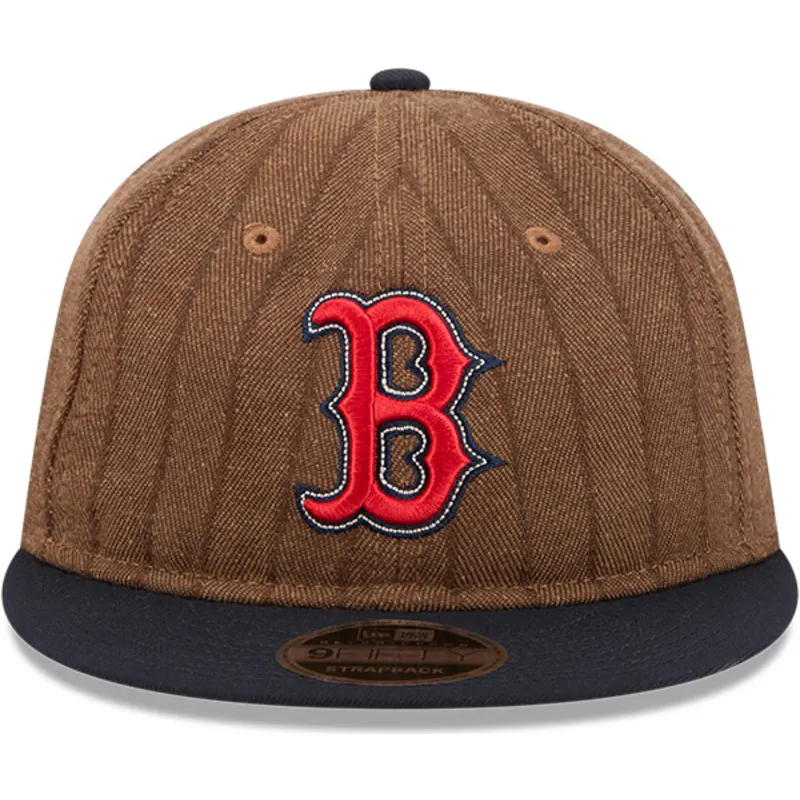 epci-plata-maro-reglabila-9fifty-retro-crown-wool-pinstripe-de-boston-red-sox-mlb-de-new-era