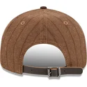 new-era-flat-brim-9fifty-retro-crown-wool-pinstripe-san-diego-padres-mlb-brown-adjustable-cap