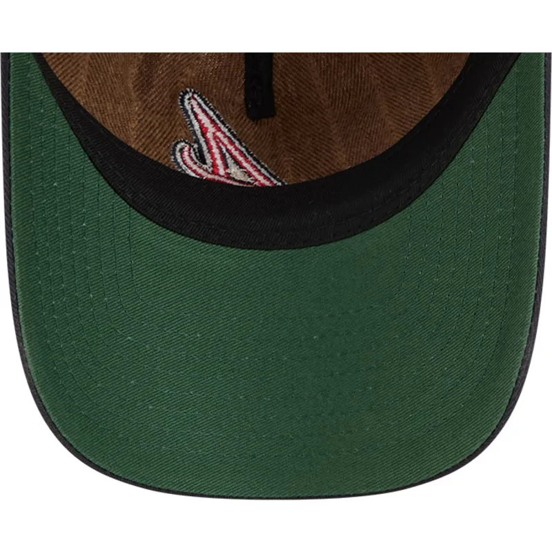 brazowo-granatowa-regulowana-czapka-z-daszkiem-9twenty-a-frame-wool-pinstripe-atlanta-braves-mlb-new-era