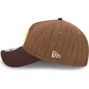 cappellino-curvo-marrone-regolabile-9twenty-a-frame-wool-pinstripe-dei-san-diego-padres-mlb-di-new-era