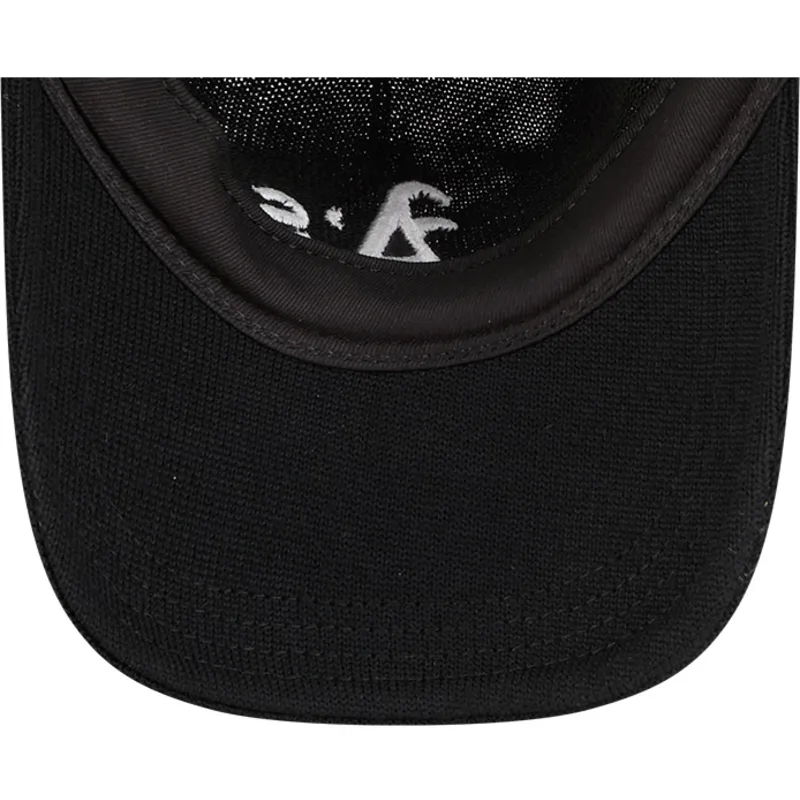 svart-bojd-justerbar-keps-9twenty-merino-wool-fran-oakland-athletics-mlb-av-new-era