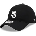 casquette-courbee-noire-ajustable-9twenty-merino-wool-san-diego-padres-mlb-new-era