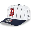 casquette-courbee-blanche-et-bleue-marine-snapback-9fifty-a-frame-satin-pinstripe-boston-red-sox-mlb-new-era