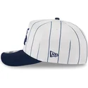 casquette-courbee-blanche-et-bleue-marine-snapback-9fifty-a-frame-satin-pinstripe-chicago-white-sox-mlb-new-era