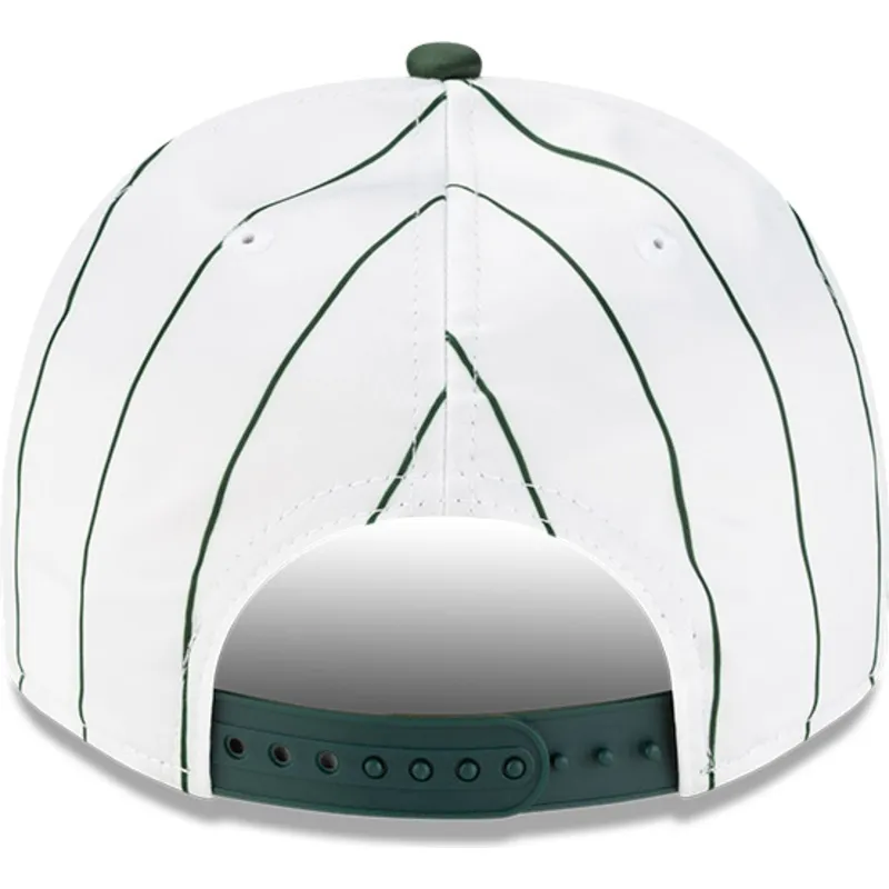 epci-curbata-alb-snapback-9fifty-a-frame-satin-pinstripe-de-oakland-athletics-mlb-de-new-era
