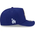 casquette-courbee-bleue-snapback-9fifty-a-frame-emblem-los-angeles-dodgers-mlb-new-era