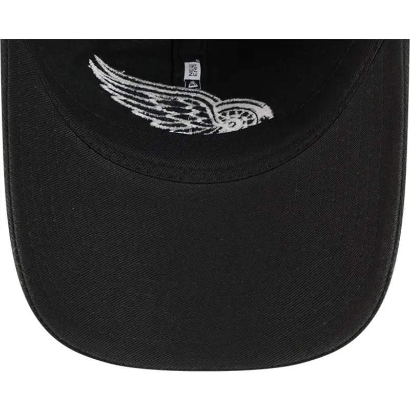 cappellino-curvo-nero-regolabile-9twenty-stamp-dei-detroit-red-wings-nhl-di-new-era