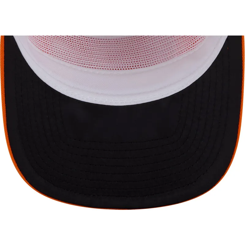 cappellino-curvo-arancione-e-bianco-snapback-19twenty-con-patch-ricamata-dei-anaheim-ducks-nhl-di-new-era