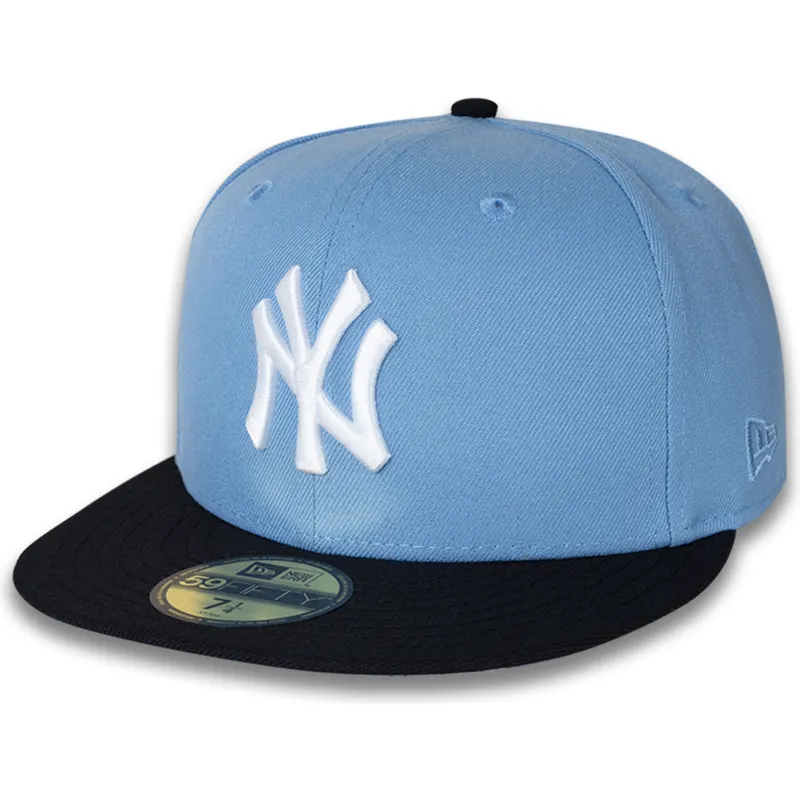 cappello-piatto-blu-regolato-59fifty-world-series-2003-side-patch-dei-new-york-yankees-mlb-di-new-era