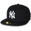schwarze-enganliegende-59fifty-flatcap-subway-series-der-new-york-yankees-mlb-von-new-era
