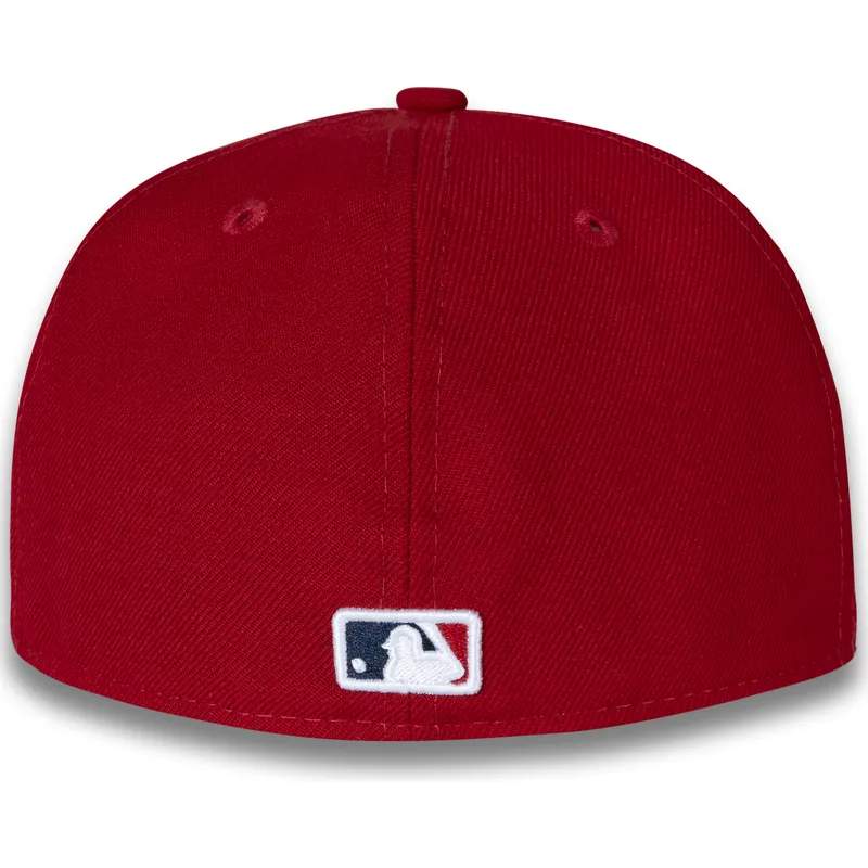 cappello-piatto-rosso-regolabile-59fifty-side-dominican-republic-dei-new-york-yankees-mlb-di-new-era