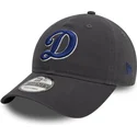 casquette-courbee-grise-ajustable-9twenty-core-classic-los-angeles-dodgers-mlb-new-era