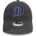 casquette-courbee-grise-ajustable-9twenty-core-classic-los-angeles-dodgers-mlb-new-era