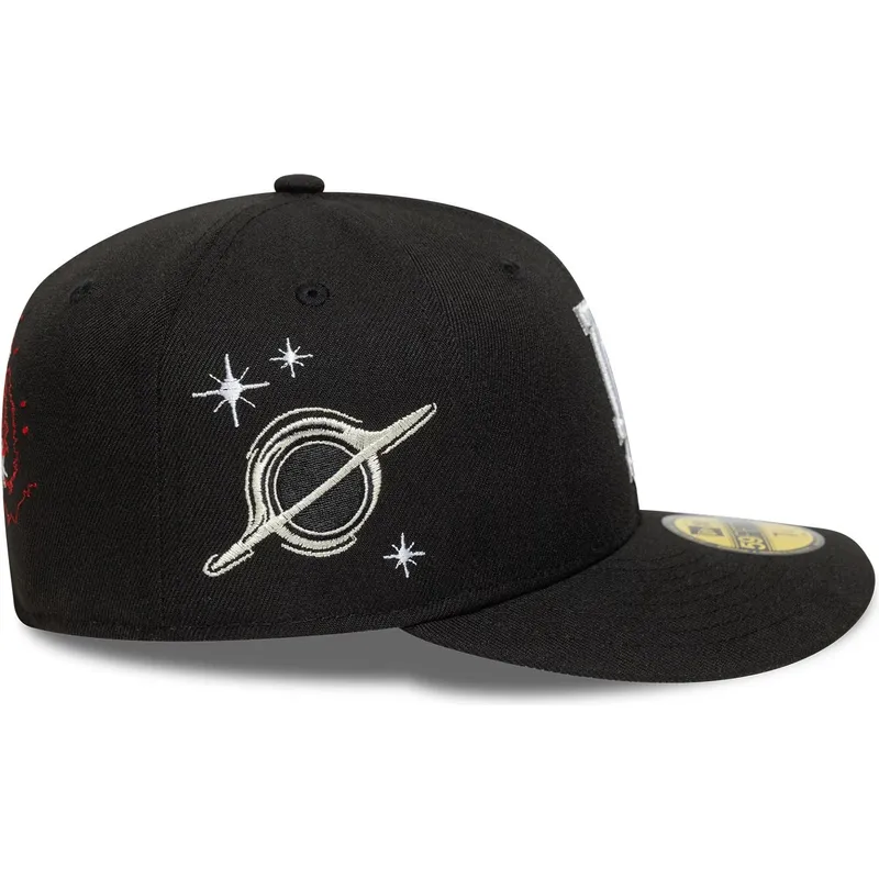 schwarze-gebogene-angepasste-59fifty-planet-icon-kappe-der-los-angeles-dodgers-mlb-von-new-era