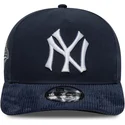 casquette-courbee-bleue-marine-snapback-19twenty-coops-cord-new-york-yankees-mlb-new-era