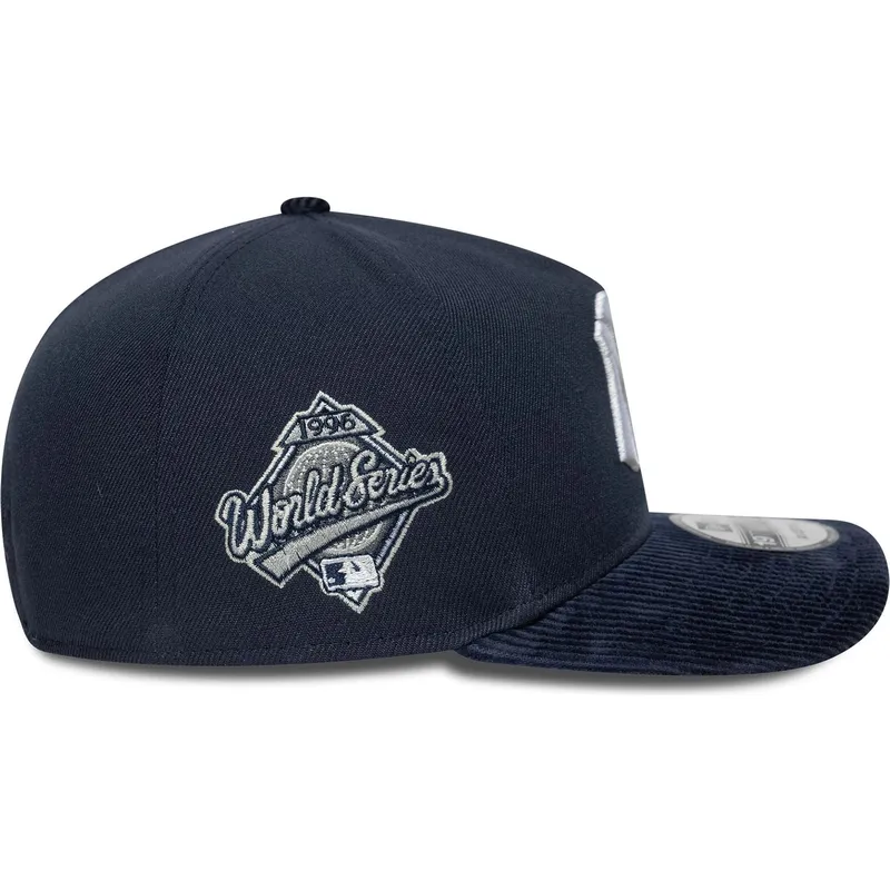 cappellino-curva-blu-navy-snapback-19twenty-coops-cord-dei-new-york-yankees-mlb-di-new-era