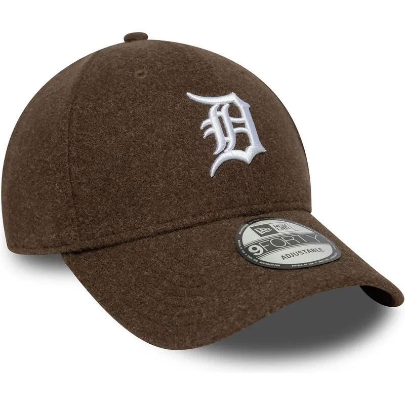 epci-curbata-maro-snapback-9forty-melton-wool-de-detroit-tigers-mlb-de-new-era