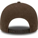 casquette-courbee-marron-snapback-9forty-melton-wool-detroit-tigers-mlb-new-era