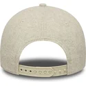 cappellino-curvo-beige-snapback-9forty-melton-wool-dei-new-york-yankees-mlb-di-new-era