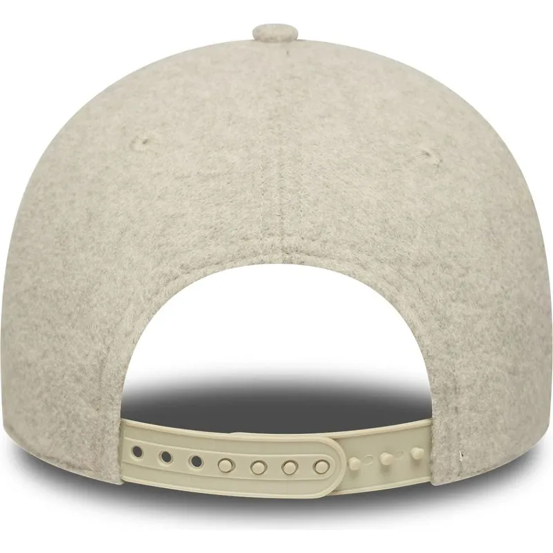 cappellino-curvo-beige-snapback-9forty-melton-wool-dei-new-york-yankees-mlb-di-new-era