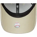 casquette-courbee-beige-snapback-9forty-melton-wool-new-york-yankees-mlb-new-era