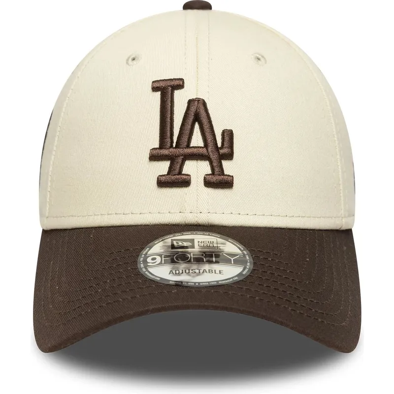 epci-curbata-maro-reglabila-9forty-side-patch-de-los-angeles-dodgers-mlb-de-new-era