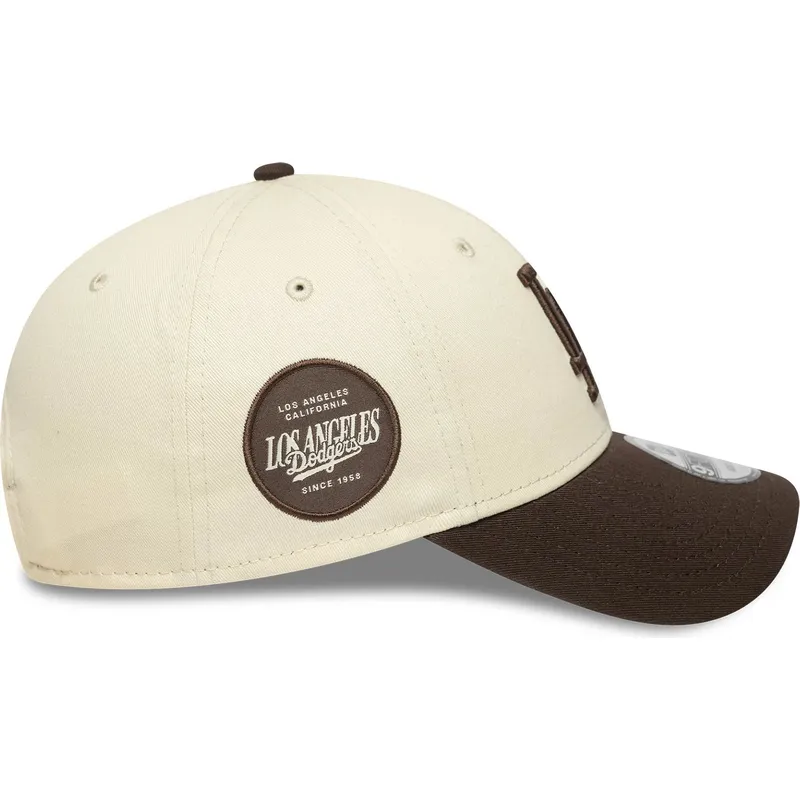epci-curbata-maro-reglabila-9forty-side-patch-de-los-angeles-dodgers-mlb-de-new-era