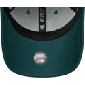 new-era-curved-brim-9forty-league-essential-los-angeles-dodgers-mlb-green-adjustable-cap