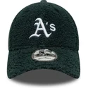 cap-curbata-green-adjustable-strap-9forty-winter-borg-de-oakland-athletics-mlb-de-new-era