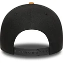 casquette-courbee-noire-et-marron-snapback-9forty-e-frame-suede-visor-new-york-yankees-mlb-new-era