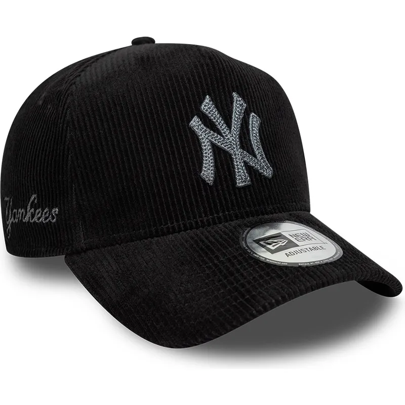 cappellino-curvo-nero-regolabile-9forty-e-frame-cord-dei-new-york-yankees-mlb-di-new-era