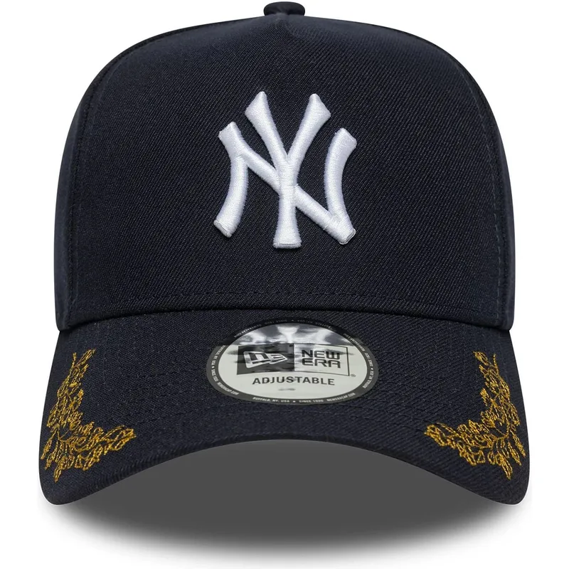 cappellino-curvo-blu-navy-snapback-9forty-e-frame-tonal-icon-dei-new-york-yankees-mlb-di-new-era