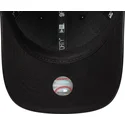 casquette-courbee-noire-snapback-avec-logo-noir-9forty-m-crown-pu-los-angeles-dodgers-mlb-new-era