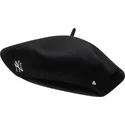 beret-noir-pour-femme-pin-wool-beret-new-york-yankees-mlb-new-era