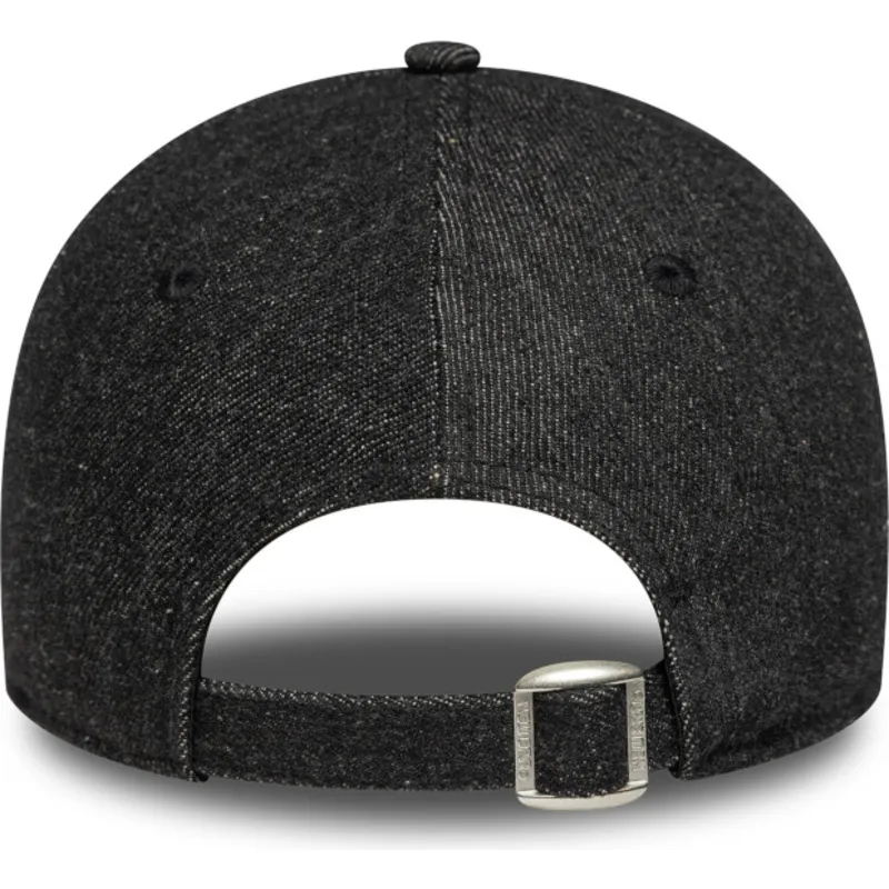 epci-curbata-negru-reglabila-9forty-sequin-denim-de-los-angeles-dodgers-mlb-de-new-era