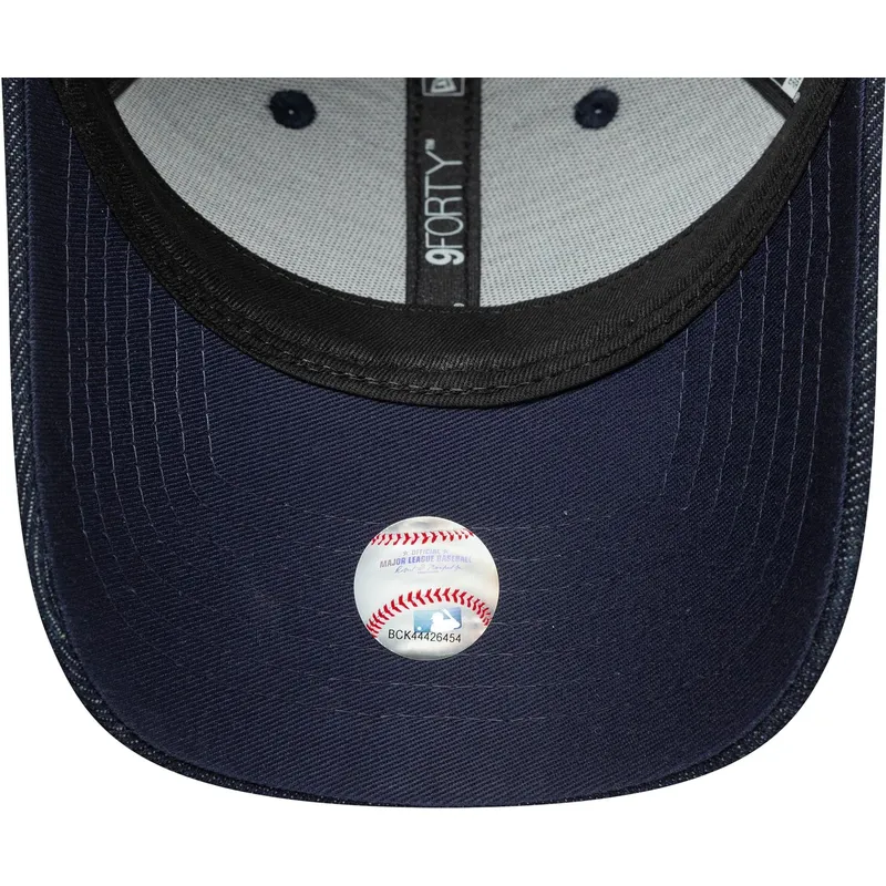 cappellino-curvo-blu-navy-regolabile-da-donna-9forty-sequin-denim-dei-new-york-yankees-mlb-di-new-era
