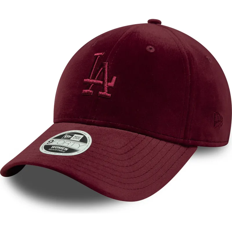 epci-curbata-rou-reglabila-9forty-velour-de-los-angeles-dodgers-mlb-de-new-era