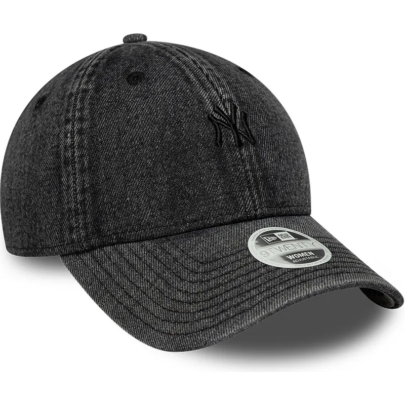 epci-curbata-negru-banda-reglabila-9twenty-denim-de-new-york-yankees-mlb-de-new-era