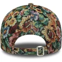 casquette-courbee-multicolore-ajustable-pour-femme-9twenty-floral-new-york-yankees-mlb-new-era