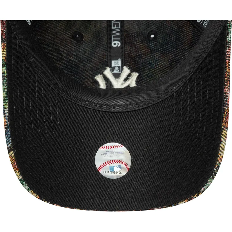 cappellino-curvo-multicolore-regolabile-da-donna-9twenty-floral-dei-new-york-yankees-mlb-di-new-era