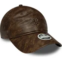 epci-curbata-maro-reglabila-9twenty-worn-pu-de-new-york-yankees-mlb-de-new-era
