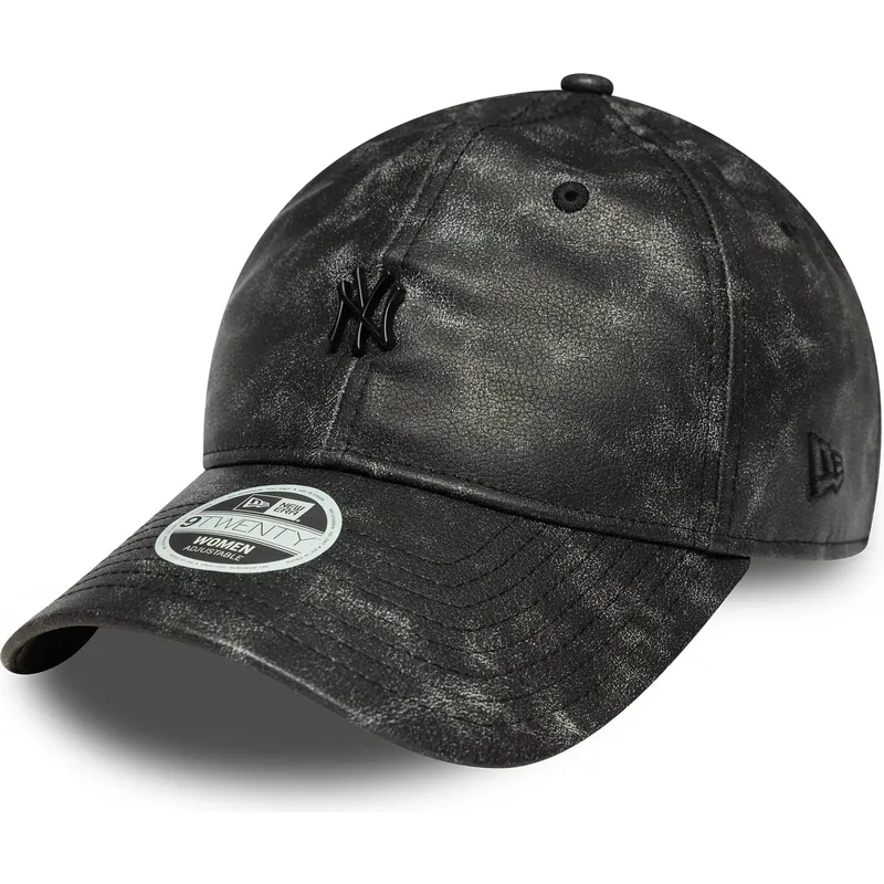 cap-curbata-black-adjustable-strap-9twenty-worn-pu-de-new-york-yankees-mlb-de-new-era cap-curbata-black-adjustable-strap-9twenty-worn-pu-de-new-york-yankees-mlb-de-new-era
