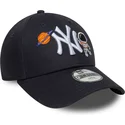 casquette-courbee-bleue-marine-ajustable-pour-enfant-9forty-space-icon-new-york-yankees-mlb-new-era