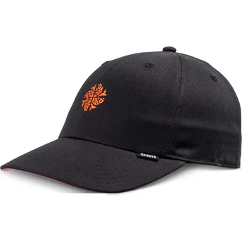 Cap curbată black adjustable strap de Djinns