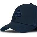 casquette-courbee-bleue-marine-ajustable-avec-logo-bleu-marine-baseball-peach-obl055-oblack