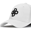 casquette-courbee-blanche-ajustable-baseball-peach-obl042-oblack