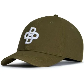 Casquette courbée verte ajustable Baseball Peach OBL051 Oblack