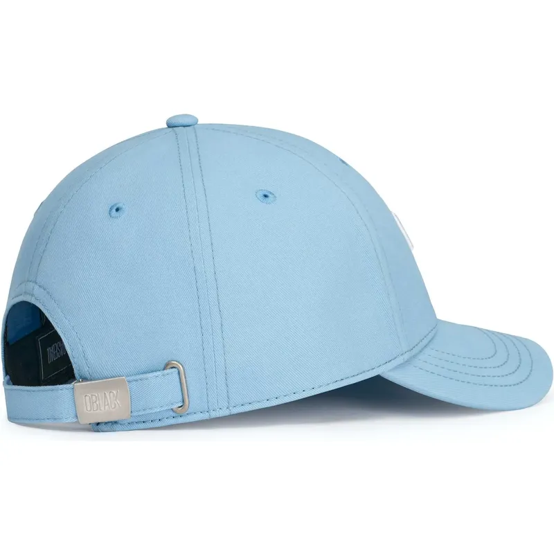cappello-curvo-azzurro-regolabile-baseball-peach-obl104-di-oblack